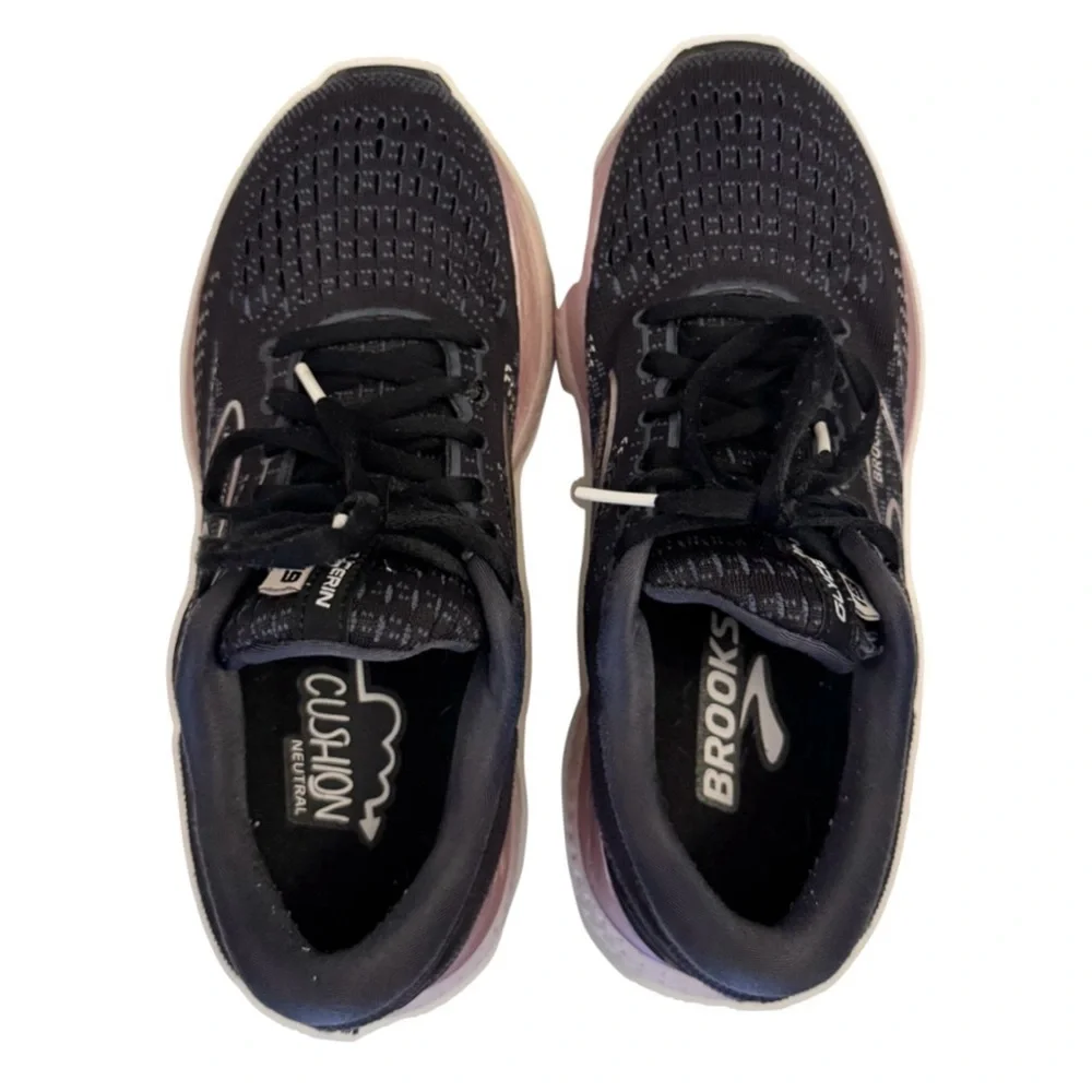 Brooks Glycerin 19 Black and Pink Womens Size 6.5 - Picture 4 of 11